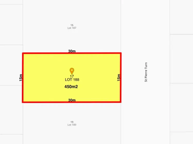 Second view of Homely land listing, 17 St Pierre Turn, Piara Waters WA 6112