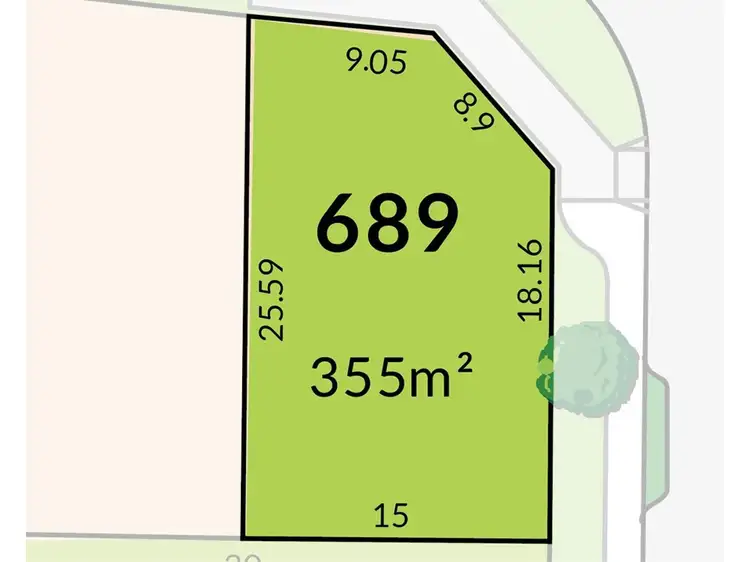 Main view of Homely land listing, Lot 689, Lycaste Parade, Treeby WA 6164