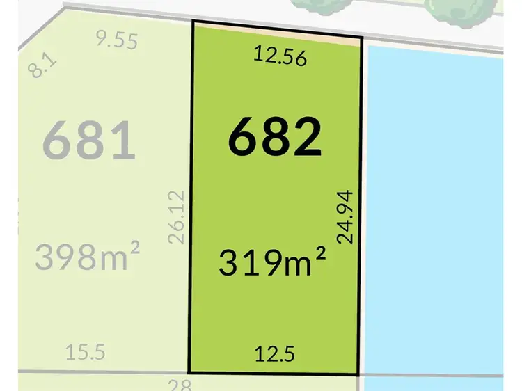 Main view of Homely land listing, Lot 682, Lycaste Parade, Treeby WA 6164