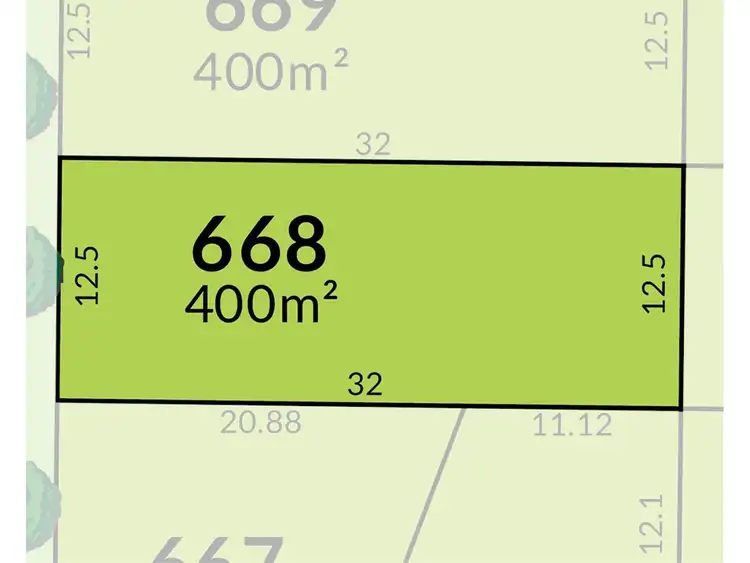Main view of Homely land listing, Lot 668, Mulberry Street, Treeby WA 6164