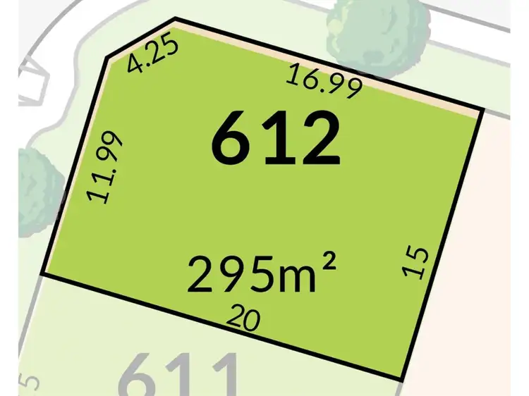 Main view of Homely land listing, Lot 612, Lillypilly Crescent, Treeby WA 6164