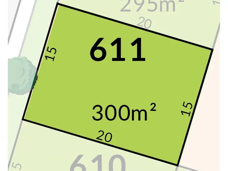 Main view of Homely land listing, Lot 611, Lillypilly Crescent, Treeby WA 6164