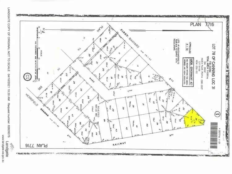 Third view of Homely land listing, 15 Railway Avenue, Kelmscott WA 6111