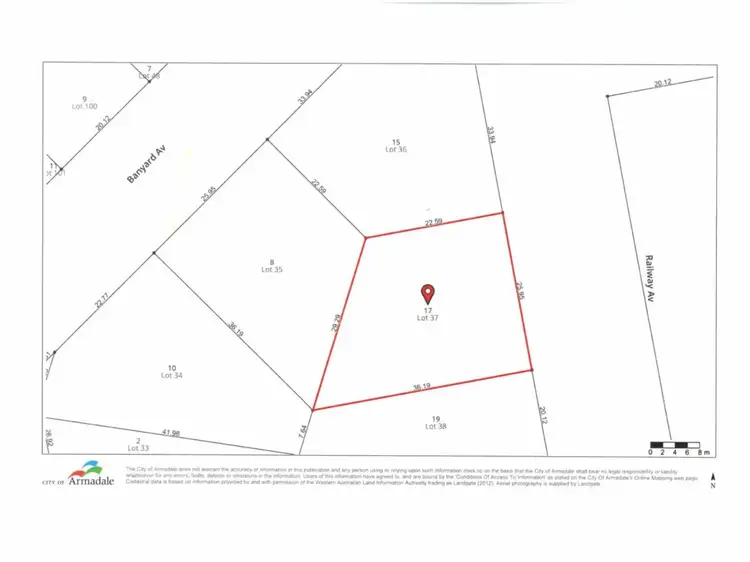Main view of Homely land listing, 17 Railway Avenue, Kelmscott WA 6111