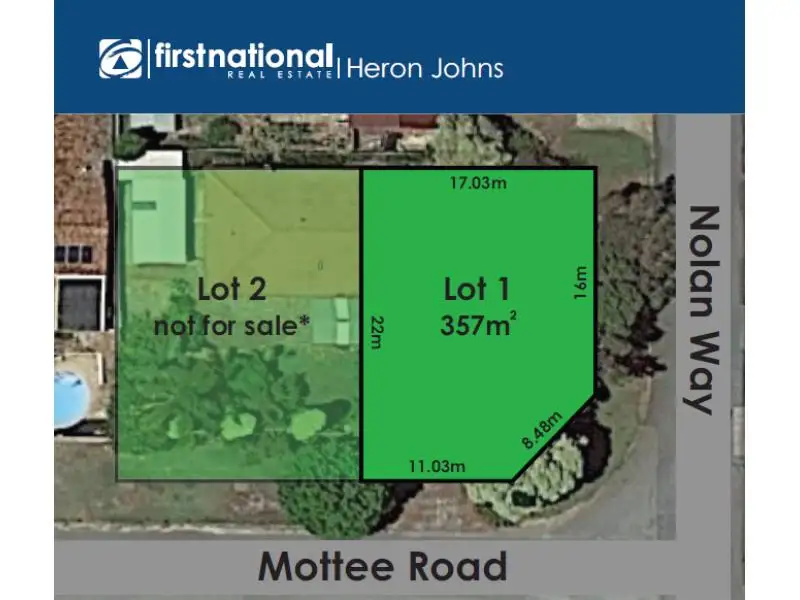 Main view of Homely land listing, 1 Mottee Road, Bateman WA 6150
