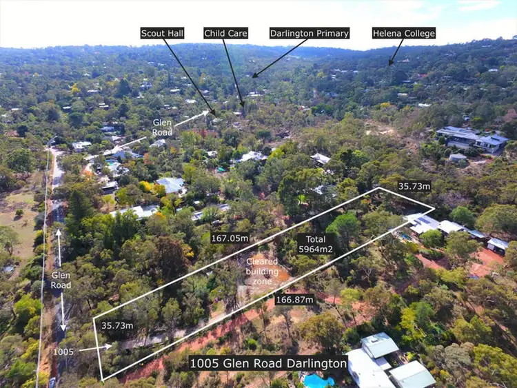 Third view of Homely land listing, 1005 Glen Road, Darlington WA 6070