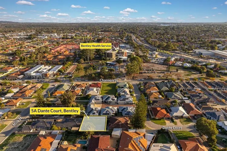Third view of Homely land listing, 5A Dante Court, Bentley WA 6102