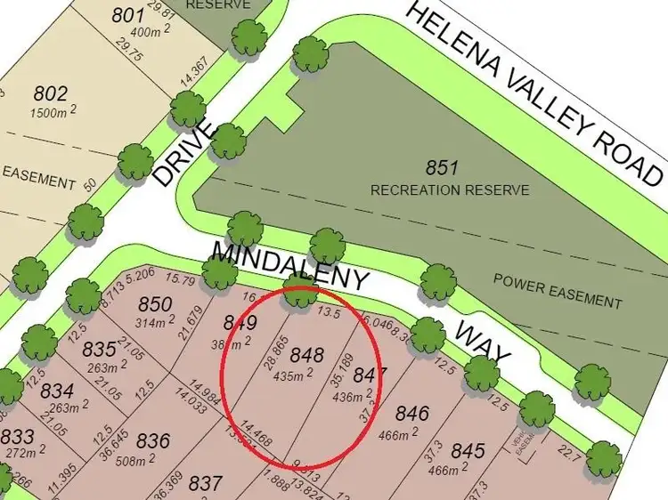 Second view of Homely land listing, Lot 848, Mindaleny Way, Helena Valley WA 6056