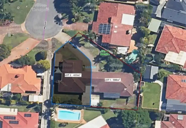 Second view of Homely house listing, 10/& 8 Warman Court, Leeming WA 6149