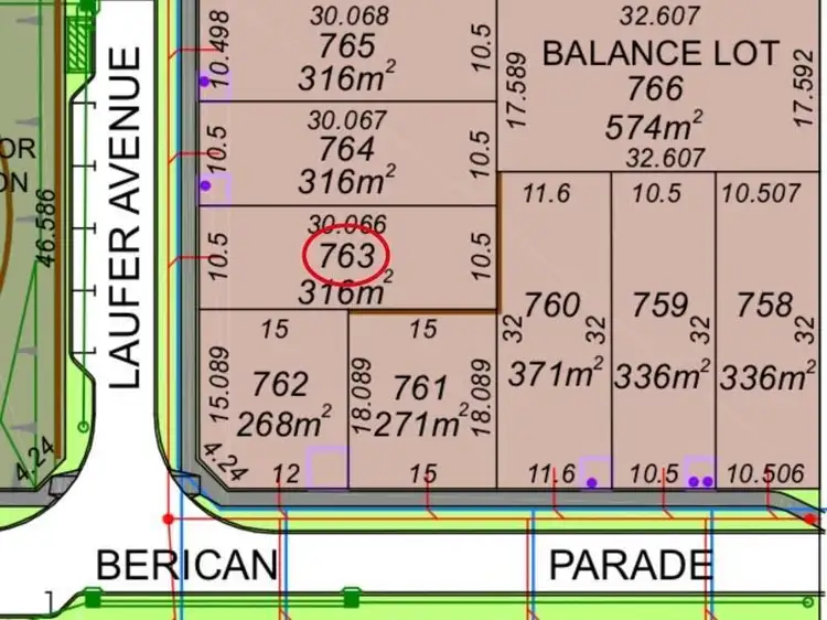 Main view of Homely land listing, Lot 705, Betheras Lane, Hilbert WA 6112