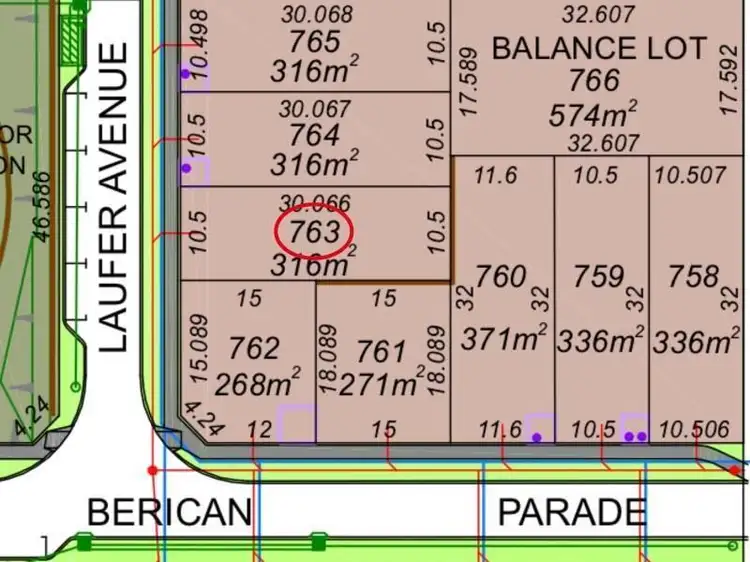 Lot 762, Berican Parade