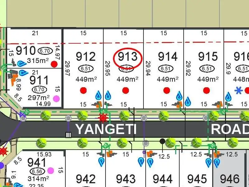 Main view of Homely land listing, Lot 913 Yangeti Road, Baldivis WA 6171