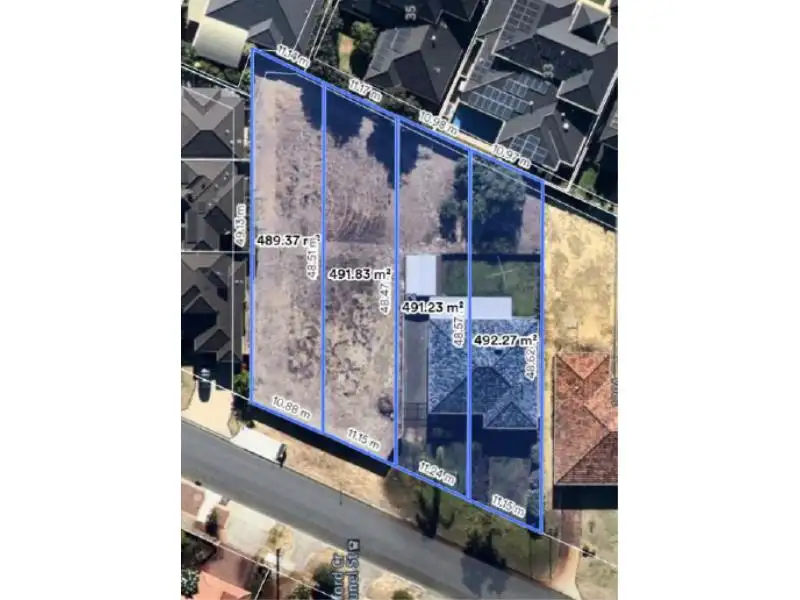 Main view of Homely land listing, 4/122 Telford Crescent, Stirling WA 6021