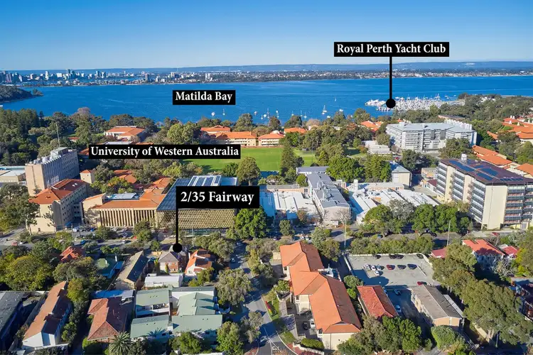 Second view of Homely apartment listing, 2/35 Fairway, Crawley WA 6009