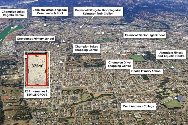 Second view of Homely land listing, 22 Amaranthus Road, Seville Grove WA 6112