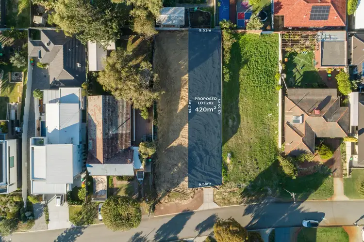 Main view of Homely land listing, 12B Nola Avenue, Scarborough WA 6019