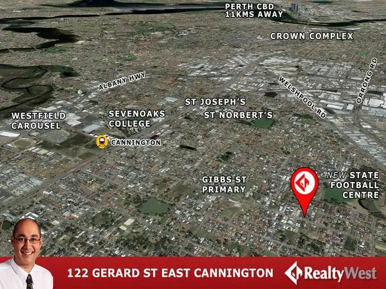 Second view of Homely house listing, 122 Gerard Street, East Cannington WA 6107