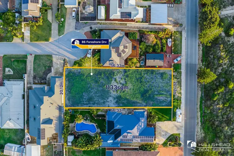 Third view of Homely land listing, 86 Foreshore Drive, Singleton WA 6175