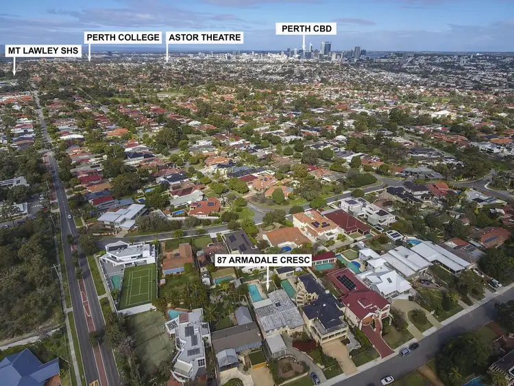 Fifth view of Homely house listing, 87 Armadale Crescent, Coolbinia WA 6050