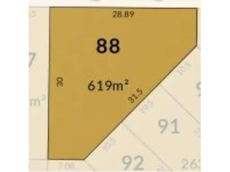 Main view of Homely land listing, Lot 88, Couloir Street, Treeby WA 6164