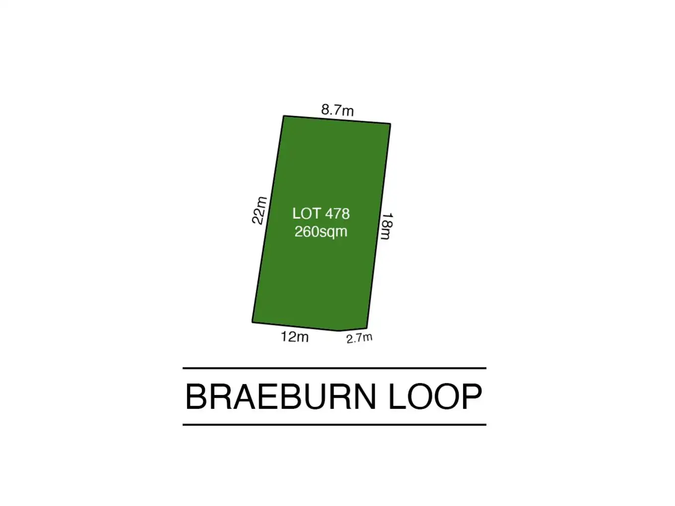 Main view of Homely land listing, 478 Braeburn Loop, Wattle Grove WA 6107