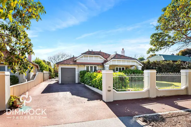 Main view of Homely house listing, 75 Fortescue Street, East Fremantle WA 6158