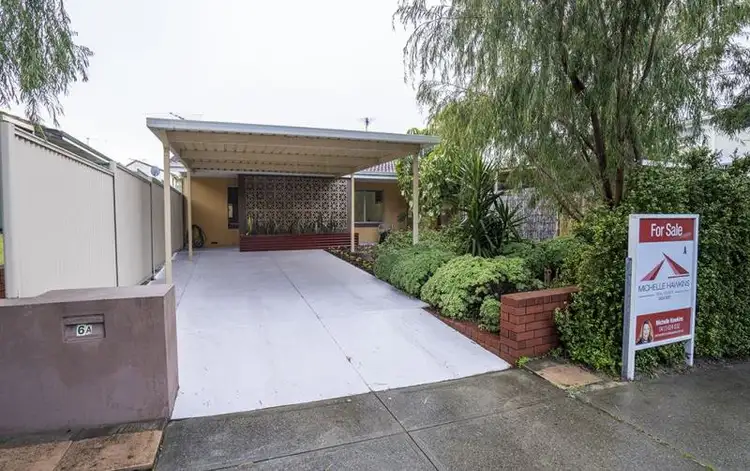 Main view of Homely semi-detached listing, 6a Waterloo Street, Joondanna WA 6060
