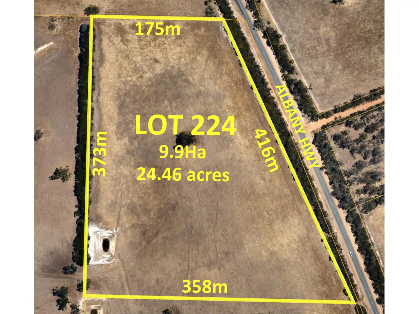 Main view of Homely land listing, Lot 224 Albany Highway, Mount Barker WA 6324