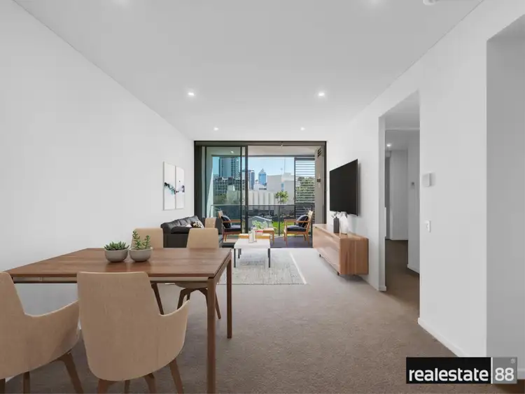 Fifth view of Homely apartment listing, 305/8 Moreau Parade, East Perth WA 6004