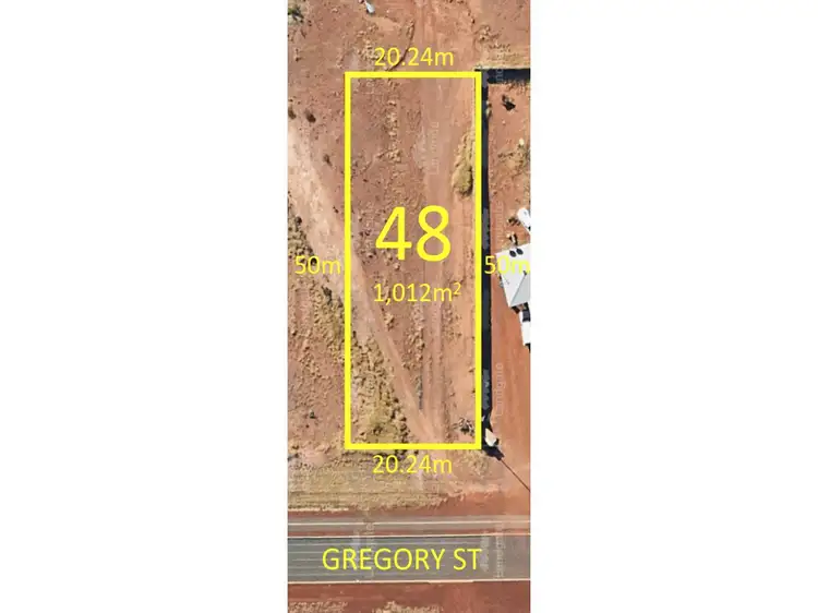 Main view of Homely land listing, 48 Gregory Street, Menzies WA 6436
