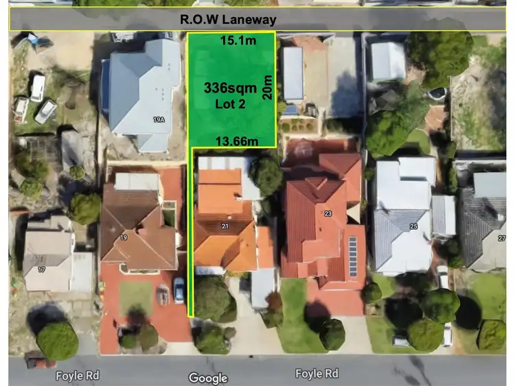 Sixth view of Homely land listing, 21A Foyle Road, Bayswater WA 6053