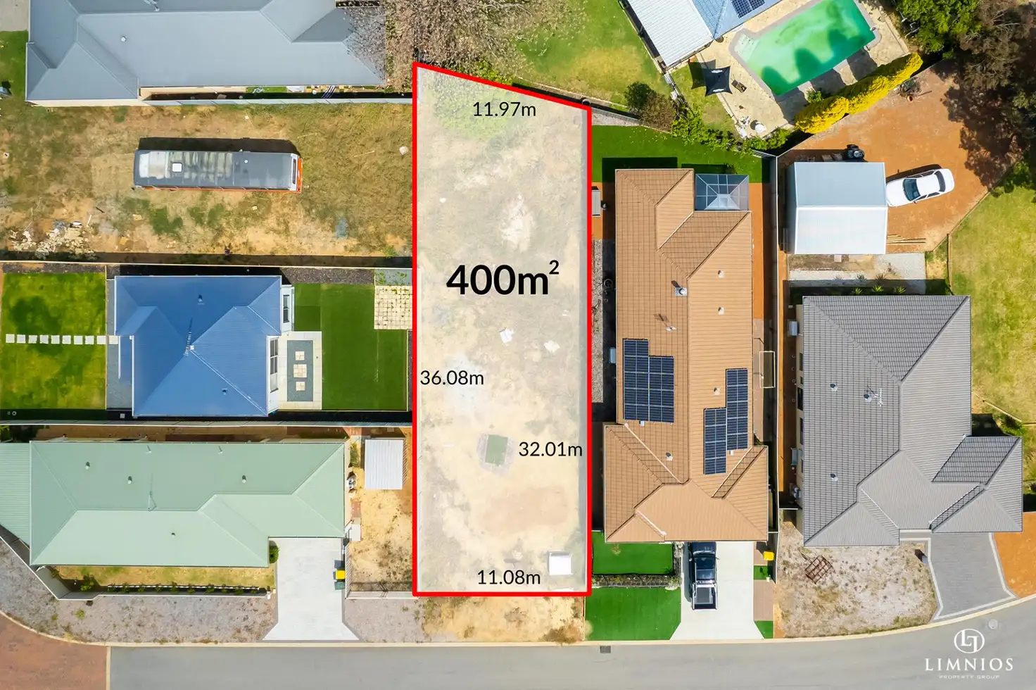 Main view of Homely land listing, 3B Wood Avenue, Waroona WA 6215