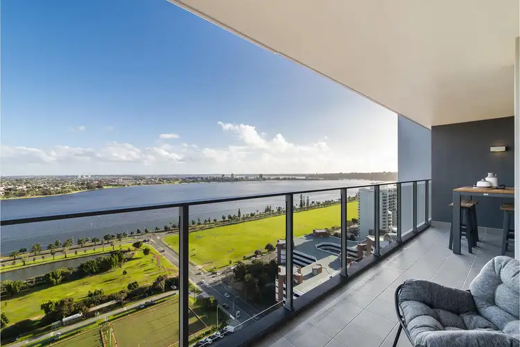 Second view of Homely apartment listing, 2201/63 Adelaide Terrace, East Perth WA 6004