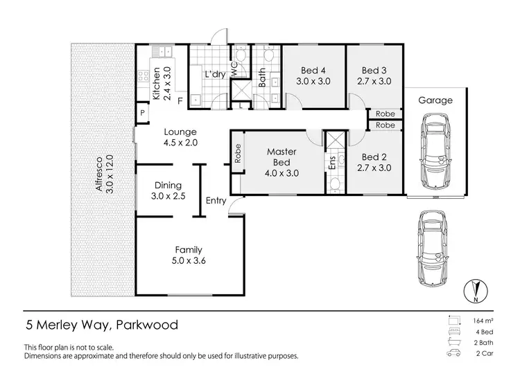 Third view of Homely house listing, 5 Merley Way, Parkwood WA 6147