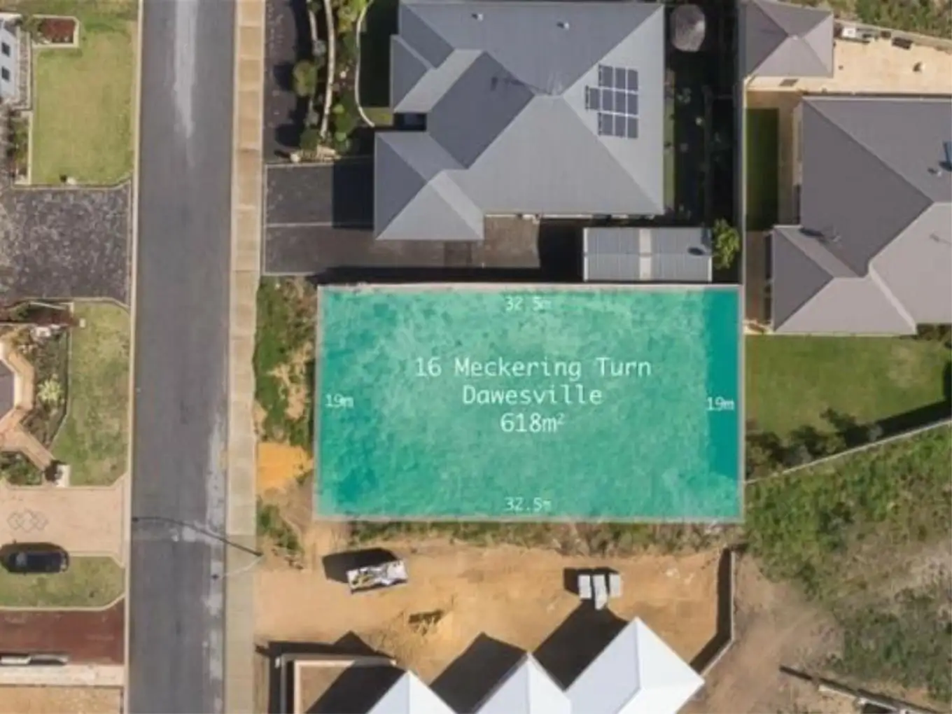Main view of Homely land listing, 16 Meckering Turn, Dawesville WA 6211