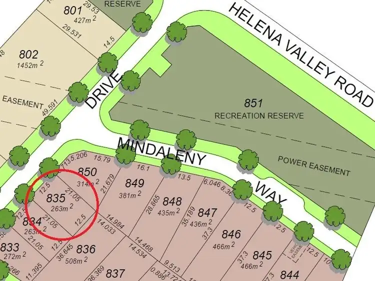 Second view of Homely land listing, Lot 835, Koorla Drive, Helena Valley WA 6056