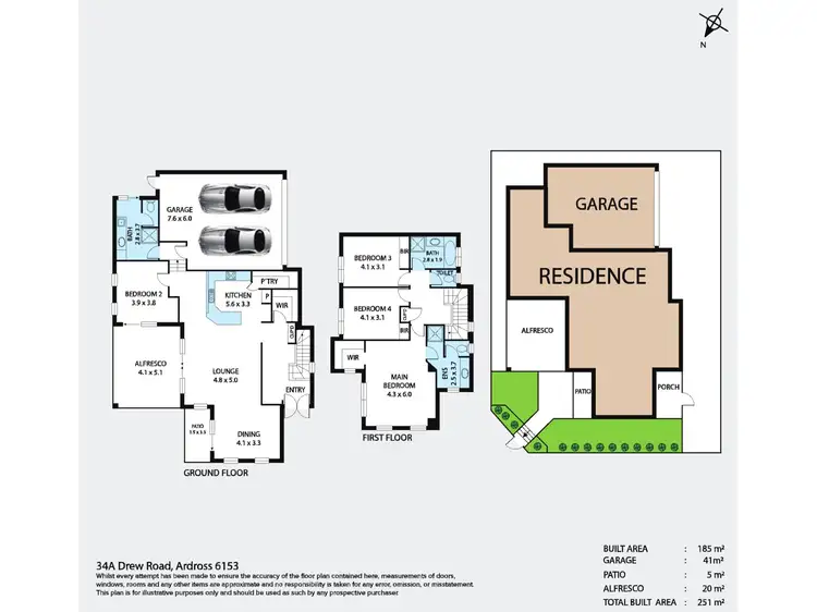 Sixth view of Homely house listing, 34A Drew Road, Ardross WA 6153