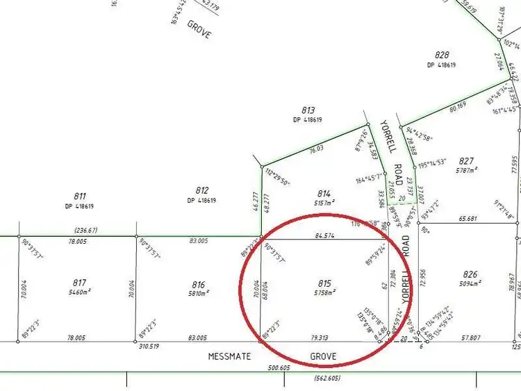 Second view of Homely land listing, Lot 814, Yorrell Road, Baldivis WA 6171