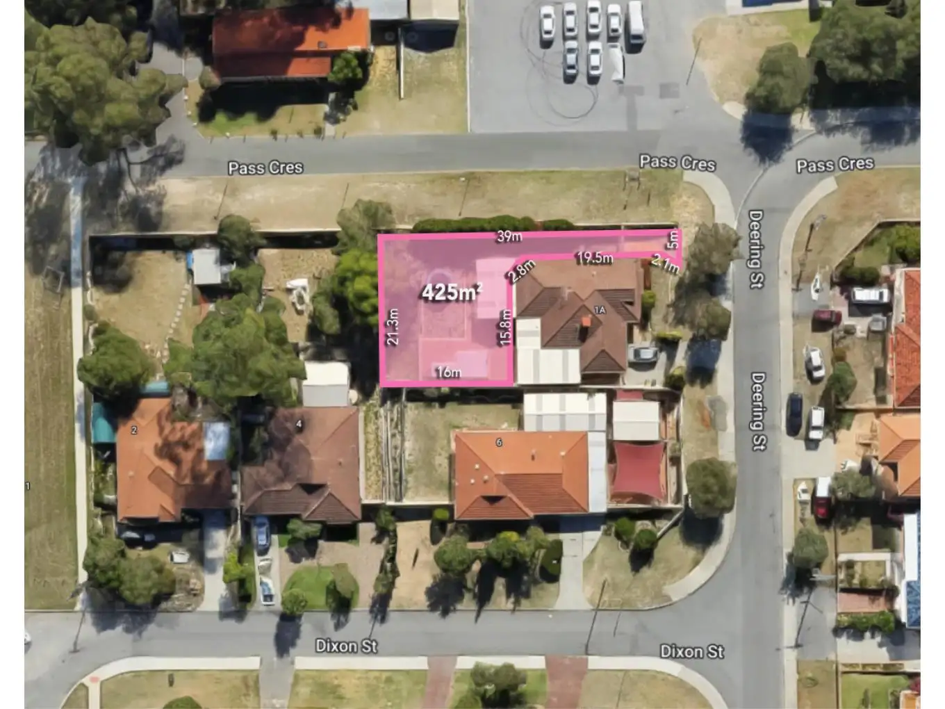 Main view of Homely land listing, 1B Deering Street, Beaconsfield WA 6162