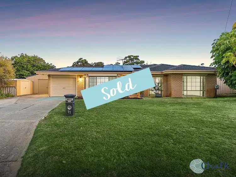 Main view of Homely house listing, 11 Balwyn Court, Cooloongup WA 6168