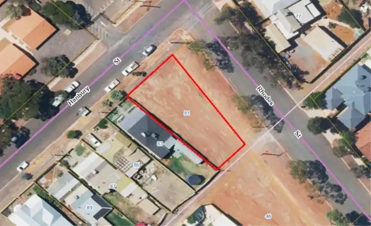 Main view of Homely land listing, 81 Hanbury Street, Kalgoorlie WA 6430
