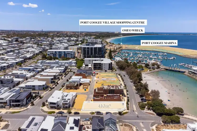 Second view of Homely land listing, 46A Medina Parade, North Coogee WA 6163