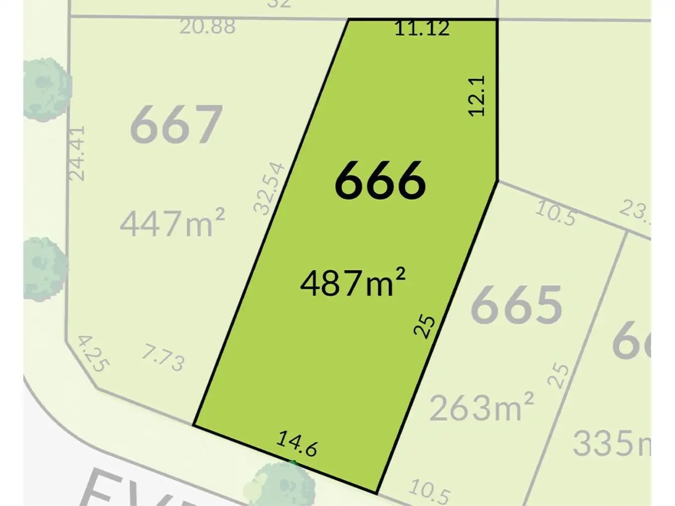 Main view of Homely land listing, Lot 666, Everwell Way, Treeby WA 6164