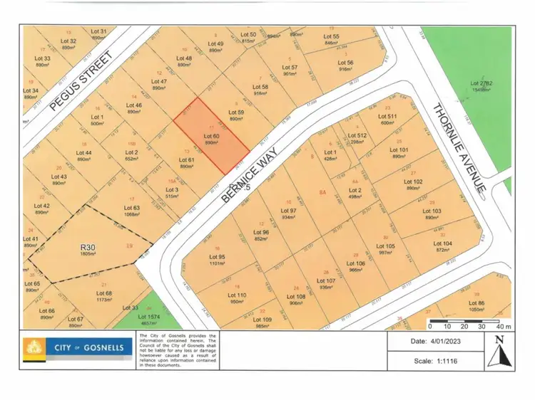 Main view of Homely land listing, 11 Bernice Way, Thornlie WA 6108
