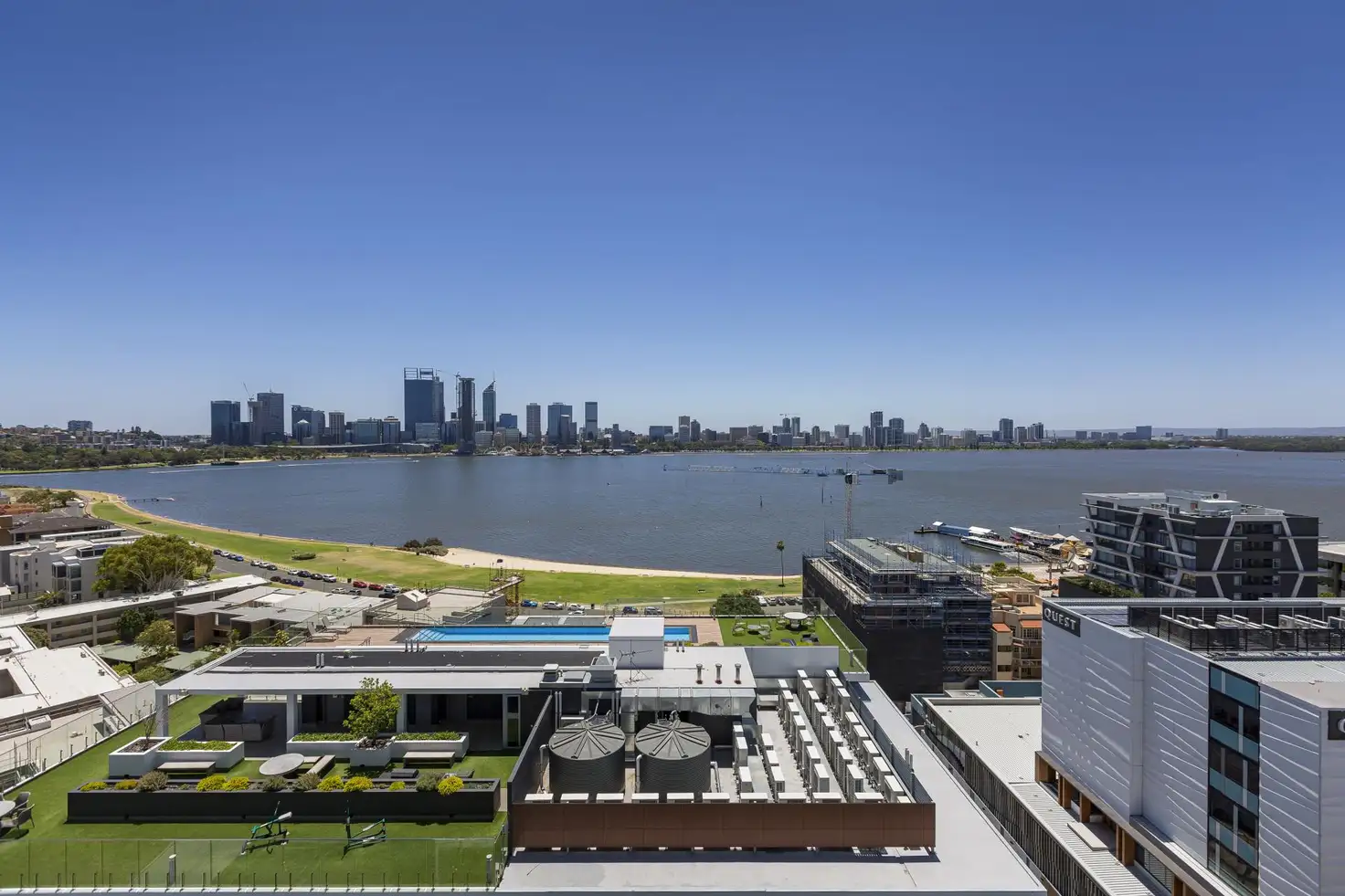 Main view of Homely apartment listing, 1302/1 Harper Terrace, South Perth WA 6151