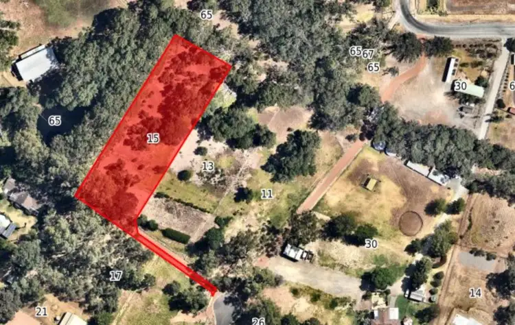 Second view of Homely land listing, 15 Phizam Place, Darling Downs WA 6122