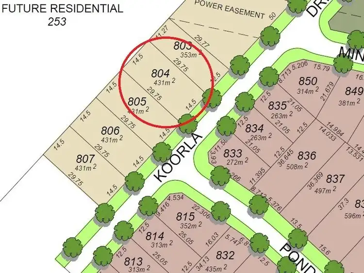 Second view of Homely land listing, Lot 804, Koorla Drive, Helena Valley WA 6056