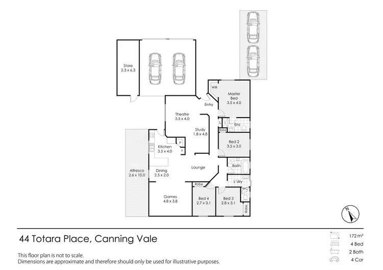 Third view of Homely house listing, 44 Totara Avenue, Canning Vale WA 6155