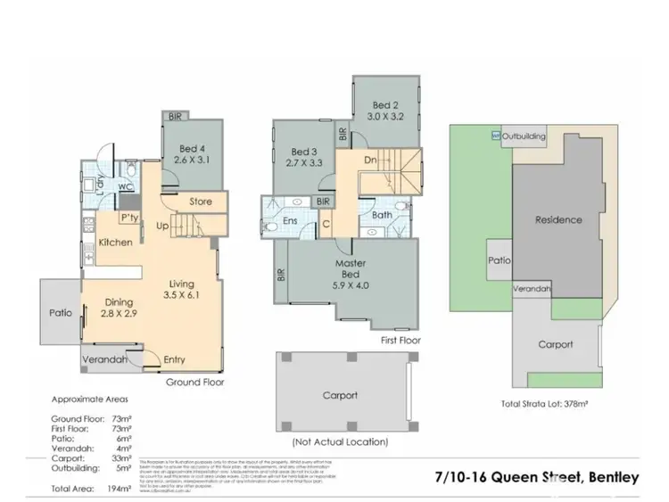 Second view of Homely house listing, 7/10-16 Queen Street, Bentley WA 6102