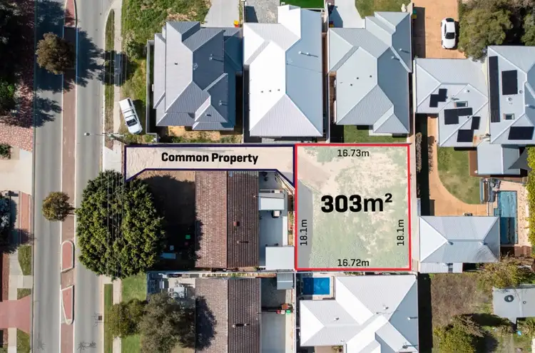 Main view of Homely land listing, 215A Camberwarra Drive, Craigie WA 6025